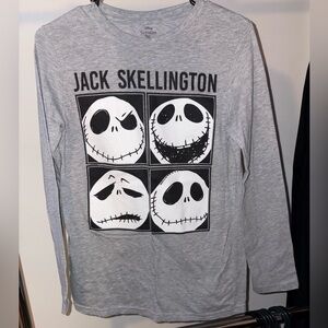 Disney Gray Nightmare Before Christmas Shirt